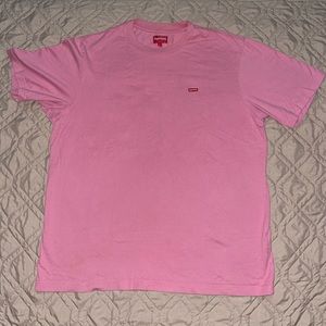 *SOLD* Supreme Pink Small Box logo Tee